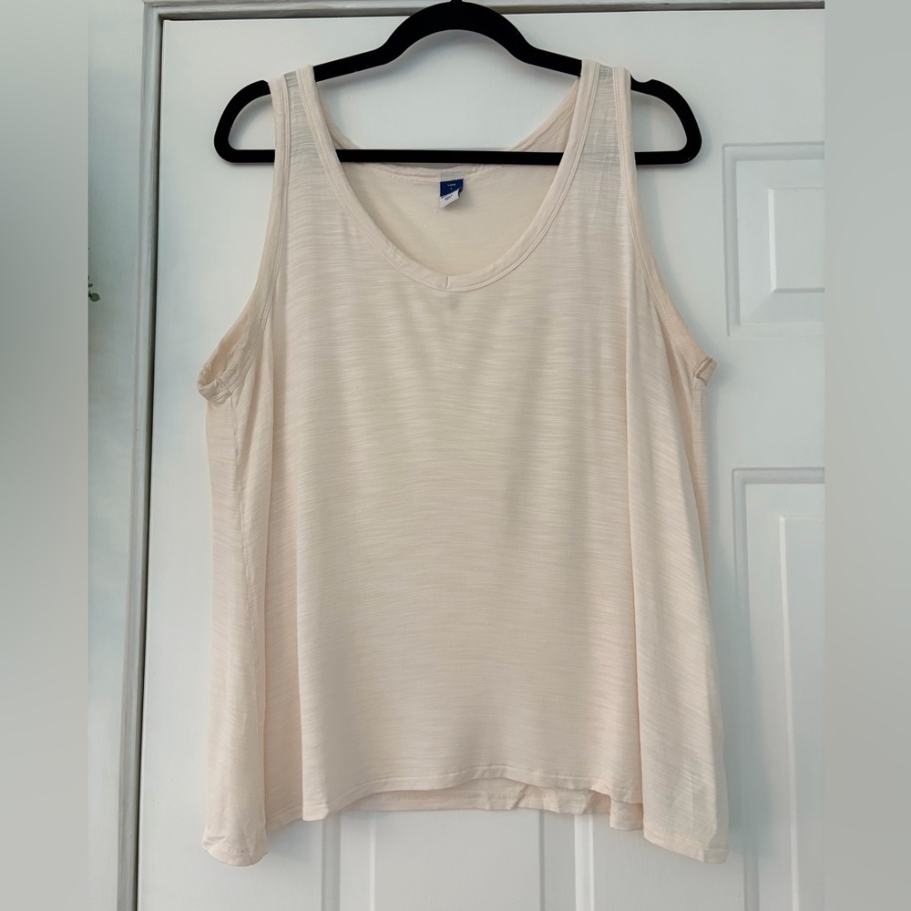 Old Navy Women's Cream Tank Top